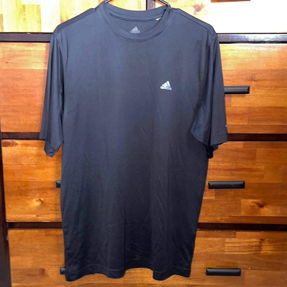 Black Adidas dri fit shirt
